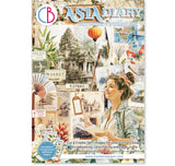 Ciao Bella Asia Diary Junk Journal & Ephemera Book A4 32/Pkg