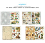 Ciao Bella Asia Diary Junk Journal & Ephemera Book A4 32/Pkg