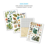 Ciao Bella Asia Diary Junk Journal & Ephemera Book A4 32/Pkg