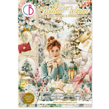 Ciao Bella Golden Winter Junk Journal & Ephemera Book