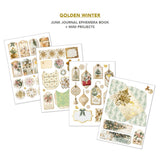 Ciao Bella Golden Winter Junk Journal & Ephemera Book
