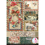 Ciao Bella Merry & Bright Creative Pad A4 9/Pkg
