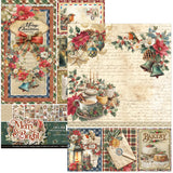 Ciao Bella Merry & Bright Creative Pad A4 9/Pkg