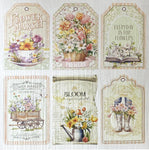 S30 CIAO BELLA - Deluxe Flower Shop Paper Pear 6"x6" 5/Pkg