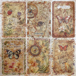 CIAO BELLA -Deluxe Cabinet Of Curiosities Paper Pearl-Copper 6"x6" 5/Pkg