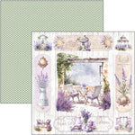 CIAO BELLA - Morning In Provence Paper Pad 8"x8" 12/Pkg
