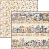 S30 CIAO BELLA Flower Shop Paper Pad 8"x8" 12/Pkg