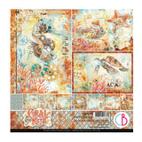 CIAO BELLA Coral Reef Pad 8"x8" 12/Pkg