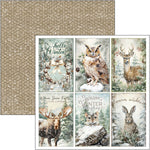 Ciao Bella Forest Tales Pad 8"x8" 12/Pkg