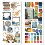 Ciao Bella An Artist Journey Transparent Adhesive Sheets 5/Pkg