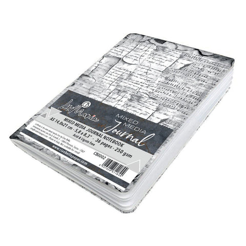 Ciao Bella Mixed Media Journal Notebook A5 5.8x8.3” 36/Pkg 250GSM