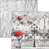 Ciao Bella Paris Je t’aime Paper Pad 12"x12" 12/Pkg