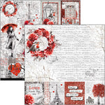 Ciao Bella Paris Je t’aime Paper Pad 12"x12" 12/Pkg