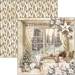 Ciao Bella - Winter Season Paper Pad 12"x12" 12/Pkg