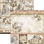 Ciao Bella - Winter Season Paper Pad 12"x12" 12/Pkg
