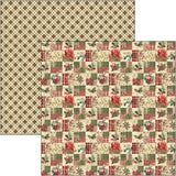 Ciao Bella Merry & Bright Paper Pad 12"x12" 12/Pkg