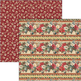 Ciao Bella Merry & Bright Paper Pad 12"x12" 12/Pkg