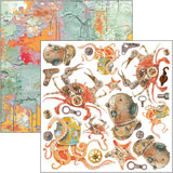 CIAO BELLA Coral Reef Fussy Cut Pad 6"x6" 24/Pkg