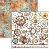 CIAO BELLA Coral Reef Fussy Cut Pad 6"x6" 24/Pkg