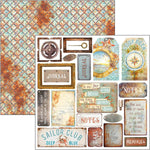 CIAO BELLA Coral Reef Fussy Cut Pad 6"x6" 24/Pkg