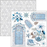 CIAO BELLA - Elegance of Blue Fussy Cut Pad 6"x6" 24/Pkg