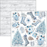 CIAO BELLA - Elegance of Blue Fussy Cut Pad 6"x6" 24/Pkg