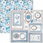 CIAO BELLA - Elegance of Blue Fussy Cut Pad 6"x6" 24/Pkg