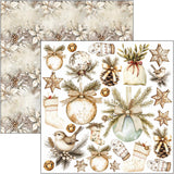 Ciao Bella - Winter Season Fussy Cut Pad 6"x6" 24/Pkg