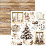 Ciao Bella - Winter Season Fussy Cut Pad 6"x6" 24/Pkg