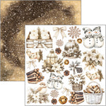 Ciao Bella - Winter Season Fussy Cut Pad 6"x6" 24/Pkg