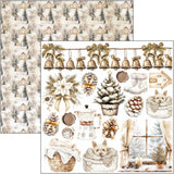 Ciao Bella - Winter Season Fussy Cut Pad 6"x6" 24/Pkg