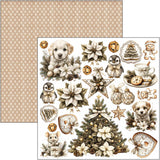 Ciao Bella - Winter Season Fussy Cut Pad 6"x6" 24/Pkg