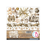 Ciao Bella - Winter Season Fussy Cut Pad 6"x6" 24/Pkg