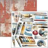 Ciao Bella An Artist Journey Fussy Cut Pad 6"x6" 24/Pkg