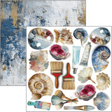 Ciao Bella An Artist Journey Fussy Cut Pad 6"x6" 24/Pkg