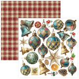 Ciao Bella Merry & Bright Fussy Cut Pad 6"x6" 24/Pkg
