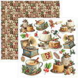 Ciao Bella Merry & Bright Fussy Cut Pad 6"x6" 24/Pkg