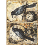 Ciao Bella - Rice Paper A5 MIXED 8/Pkg Dark Academia