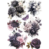 Ciao Bella - Rice Paper A5 MIXED 8/Pkg Dark Academia