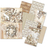Ciao Bella - Rice Paper A5 MIXED 8/Pkg Winter Season