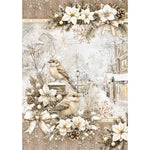 Ciao Bella - Rice Paper A5 MIXED 8/Pkg Winter Season