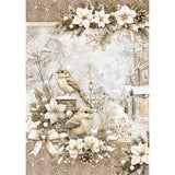 Ciao Bella - Rice Paper A5 MIXED 8/Pkg Winter Season