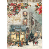 Ciao Bella Rice Paper A5 MIXED 8/Pkg Merry & Bright