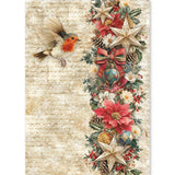 Ciao Bella Rice Paper A5 MIXED 8/Pkg Merry & Bright