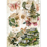 Ciao Bella Rice Paper A5 MIXED 8/Pkg The Nature Journal