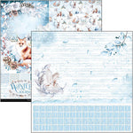 Ciao Bella Winter Journey Patterns Pad 12"x12" 8/Pkg