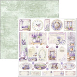 CIAO BELLA - Morning In Provence Patterns Pad 12"x12" 8/Pkg