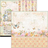 S30 CIAO BELLA Flower Shop Patterns Pad 12"x12" 8/Pkg