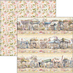 S30 CIAO BELLA Flower Shop Patterns Pad 12"x12" 8/Pkg