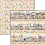 S30 CIAO BELLA Flower Shop Patterns Pad 12"x12" 8/Pkg